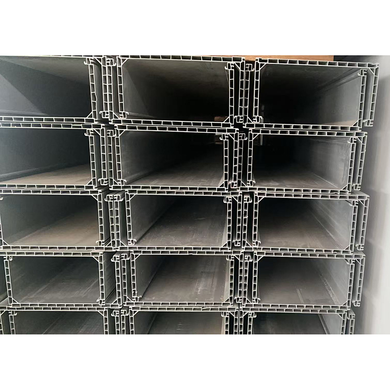 Hollow polymer bridge frame