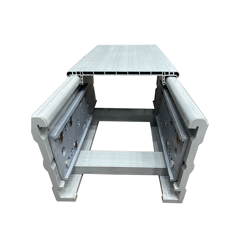 Lined steel plastic polymer bridge