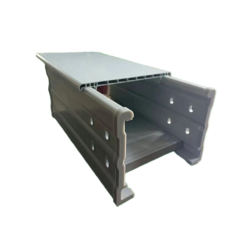 Lined steel plastic polymer bridge