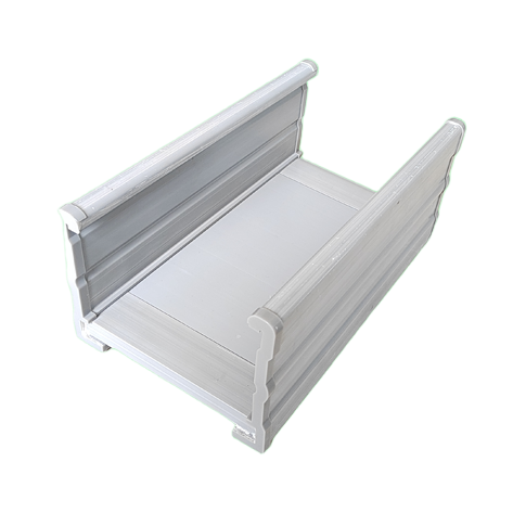 Lined steel plastic polymer bridge