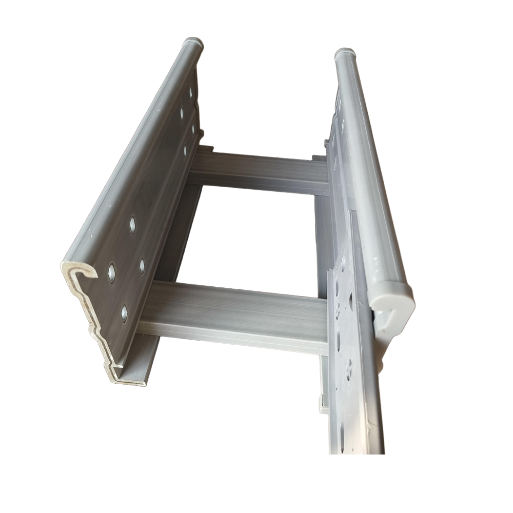 Lined steel plastic polymer bridge