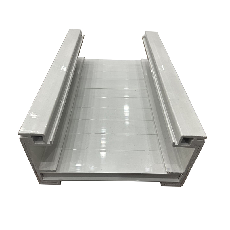 Aluminum alloy polymer bridge with inner lining