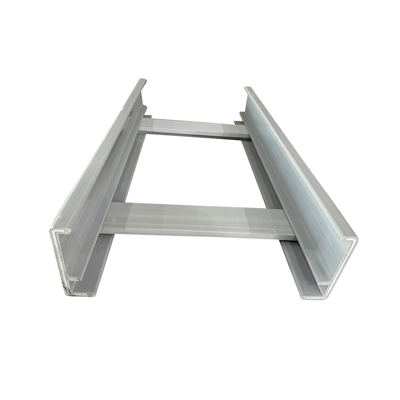 Aluminum alloy polymer bridge with inner lining