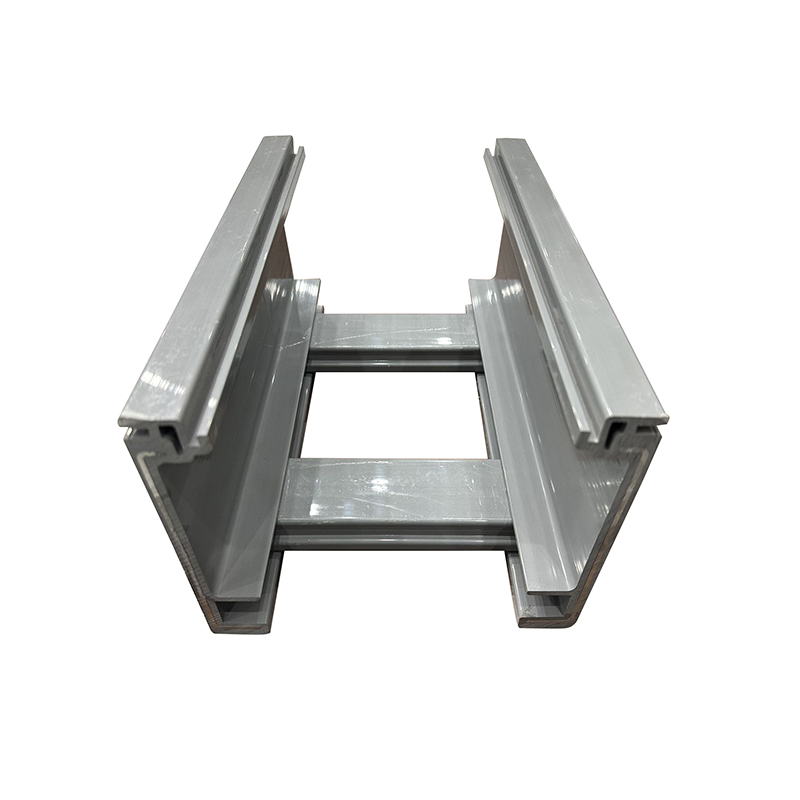 Aluminum alloy polymer bridge with inner lining